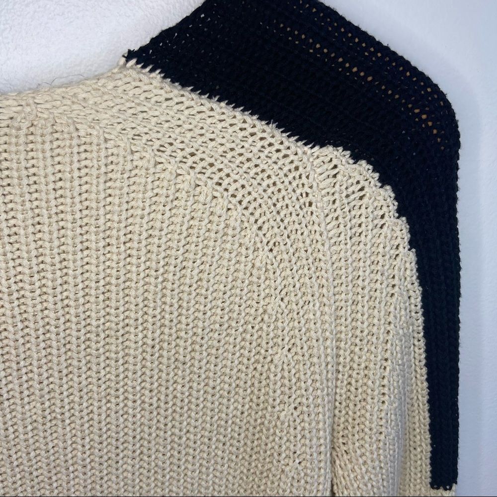 Ann Taylor color blocked sweater top - Picture 12 of 12